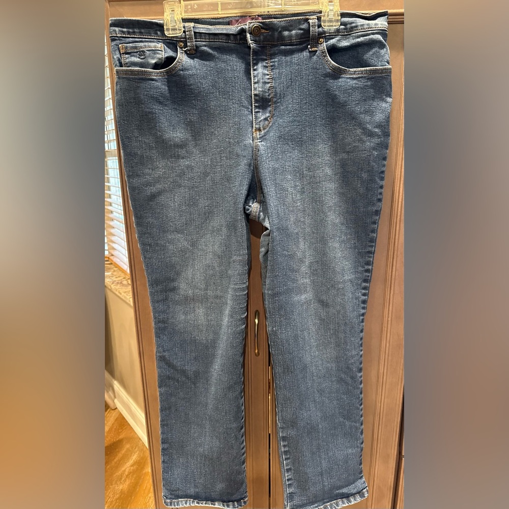 Gloria Vanderbilt 18S Amanda Classic Blue Jeans